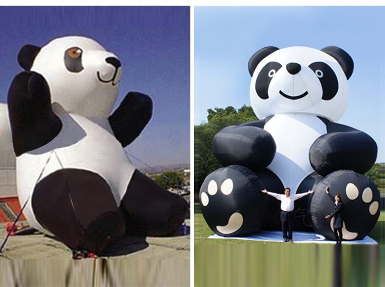 施秉充气熊猫展示